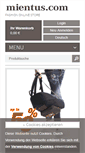 Mobile Screenshot of mientus.com